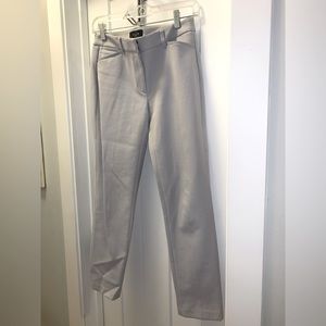 Slim Ankle Light Gray Pants White House Black Market